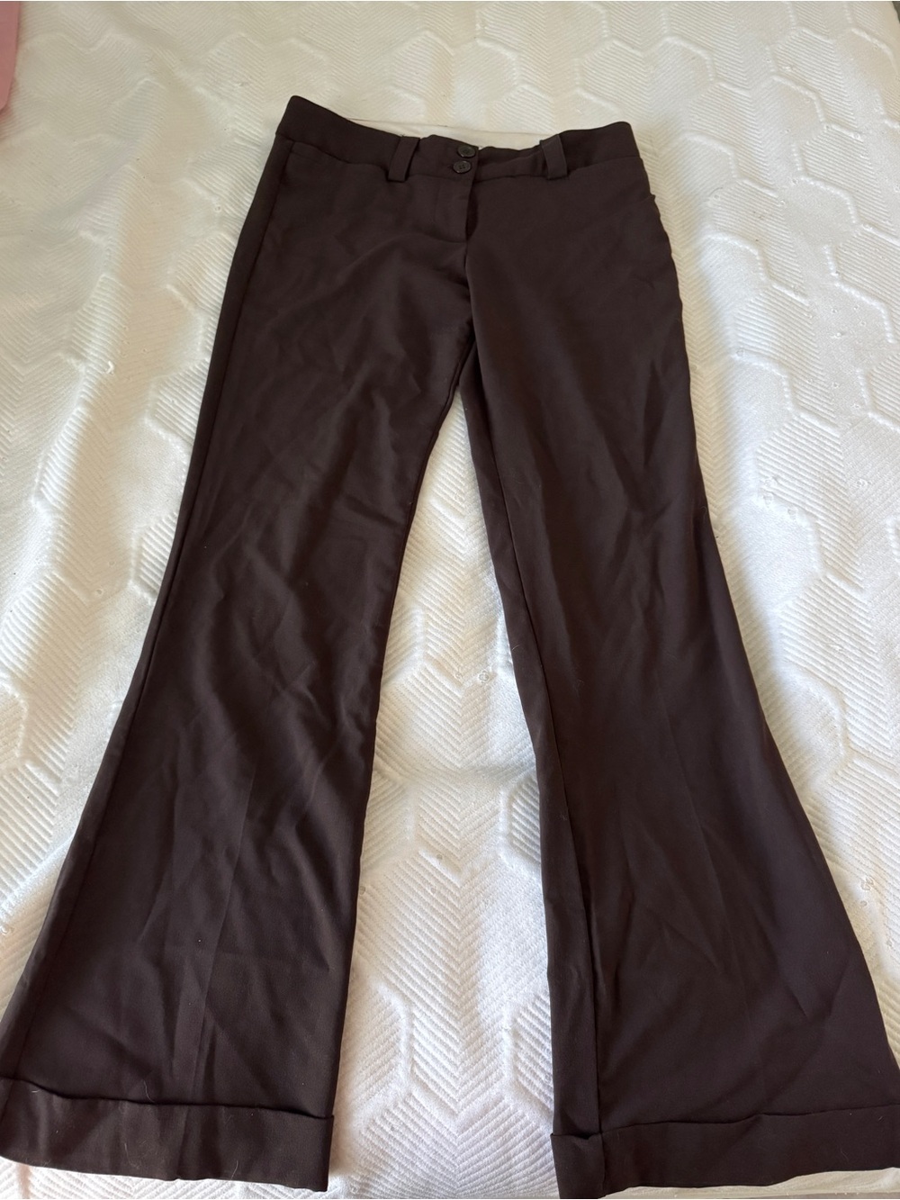 Star City Dark Brown Flare Pants